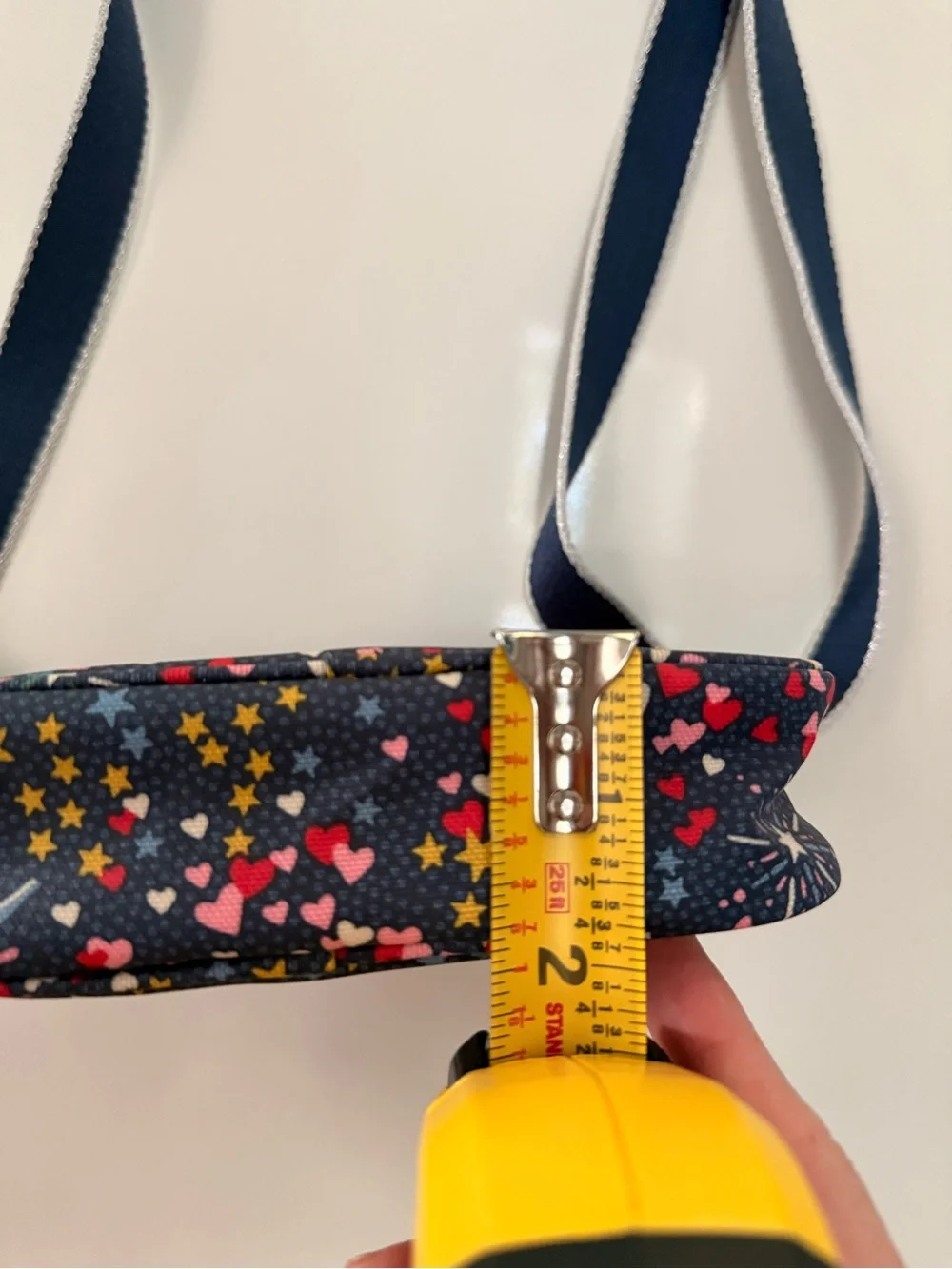 Cath Kidston Fireworks & Hearts Navy Mini Crossbody Camera Bag